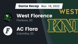 Recap: West Florence  vs. AC Flora  2022