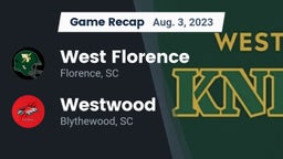Recap: West Florence  vs. Westwood  2023