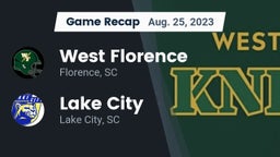 Recap: West Florence  vs. Lake City  2023