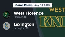 Recap: West Florence  vs. Lexington  2023