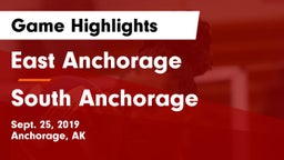 East Anchorage  vs South Anchorage  Game Highlights - Sept. 25, 2019