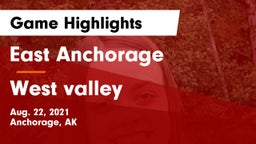 East Anchorage  vs West valley Game Highlights - Aug. 22, 2021