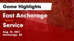 East Anchorage  vs Service  Game Highlights - Aug. 22, 2021