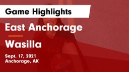 East Anchorage  vs Wasilla  Game Highlights - Sept. 17, 2021