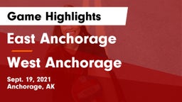 East Anchorage  vs West Anchorage  Game Highlights - Sept. 19, 2021