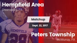 Matchup: Hempfield Area vs. Peters Township  2017