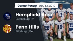 Recap: Hempfield Area  vs. Penn Hills  2017