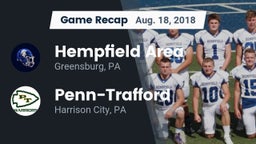 Recap: Hempfield Area  vs. Penn-Trafford  2018