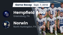 Recap: Hempfield Area  vs. Norwin  2018