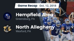 Recap: Hempfield Area  vs. North Allegheny  2018