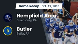 Recap: Hempfield Area  vs. Butler  2018
