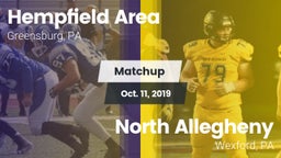 Matchup: Hempfield Area vs. North Allegheny  2019