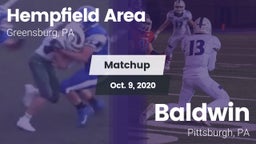 Matchup: Hempfield Area vs. Baldwin  2020
