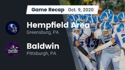 Recap: Hempfield Area  vs. Baldwin  2020