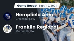 Recap: Hempfield Area  vs. Franklin Regional  2021