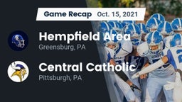 Recap: Hempfield Area  vs. Central Catholic  2021