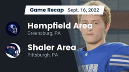 Recap: Hempfield Area  vs. Shaler Area  2022