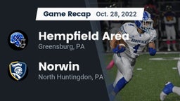 Recap: Hempfield Area  vs. Norwin  2022
