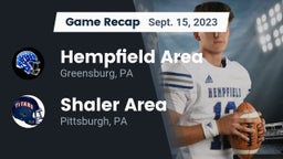 Recap: Hempfield Area  vs. Shaler Area  2023