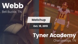 Matchup: Webb  vs. Tyner Academy  2019