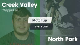 Matchup: Creek Valley vs. North Park  2017