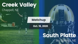 Matchup: Creek Valley vs. South Platte  2020