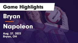 Bryan  vs Napoleon Game Highlights - Aug. 27, 2022
