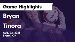 Bryan  vs Tinora  Game Highlights - Aug. 22, 2023