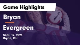 Bryan  vs Evergreen  Game Highlights - Sept. 12, 2023