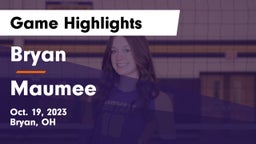 Bryan  vs Maumee  Game Highlights - Oct. 19, 2023