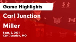 Carl Junction  vs Miller  Game Highlights - Sept. 2, 2021