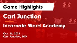 Carl Junction  vs Incarnate Word Academy Game Highlights - Oct. 16, 2021