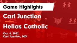 Carl Junction  vs Helias Catholic  Game Highlights - Oct. 8, 2022