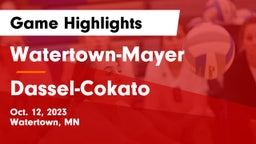 Watertown-Mayer  vs Dassel-Cokato  Game Highlights - Oct. 12, 2023