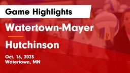 Watertown-Mayer  vs Hutchinson  Game Highlights - Oct. 16, 2023
