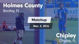 Matchup: Holmes County vs. Chipley  2016