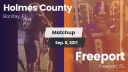 Matchup: Holmes County vs. Freeport  2017