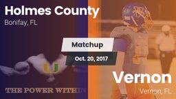 Matchup: Holmes County vs. Vernon  2017