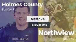 Matchup: Holmes County vs. Northview  2018