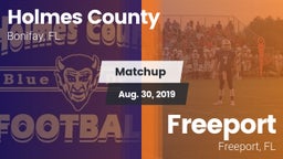 Matchup: Holmes County vs. Freeport  2019