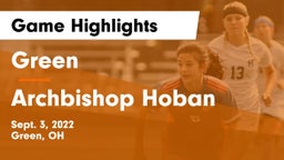 Green  vs Archbishop Hoban  Game Highlights - Sept. 3, 2022