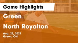Green  vs North Royalton  Game Highlights - Aug. 23, 2023