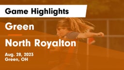 Green  vs North Royalton Game Highlights - Aug. 28, 2023