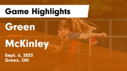 Green  vs McKinley  Game Highlights - Sept. 6, 2023