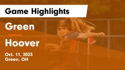Green  vs Hoover  Game Highlights - Oct. 11, 2023