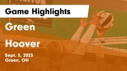 Green  vs Hoover  Game Highlights - Sept. 5, 2023