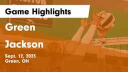 Green  vs Jackson  Game Highlights - Sept. 12, 2023