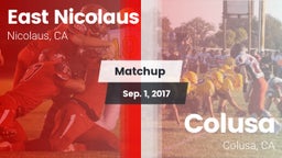 Matchup: East Nicolaus vs. Colusa  2017