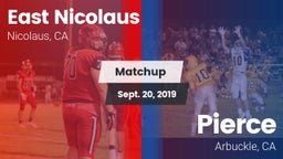 Matchup: East Nicolaus vs. Pierce  2019