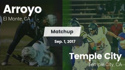 Matchup: Arroyo vs. Temple City  2017